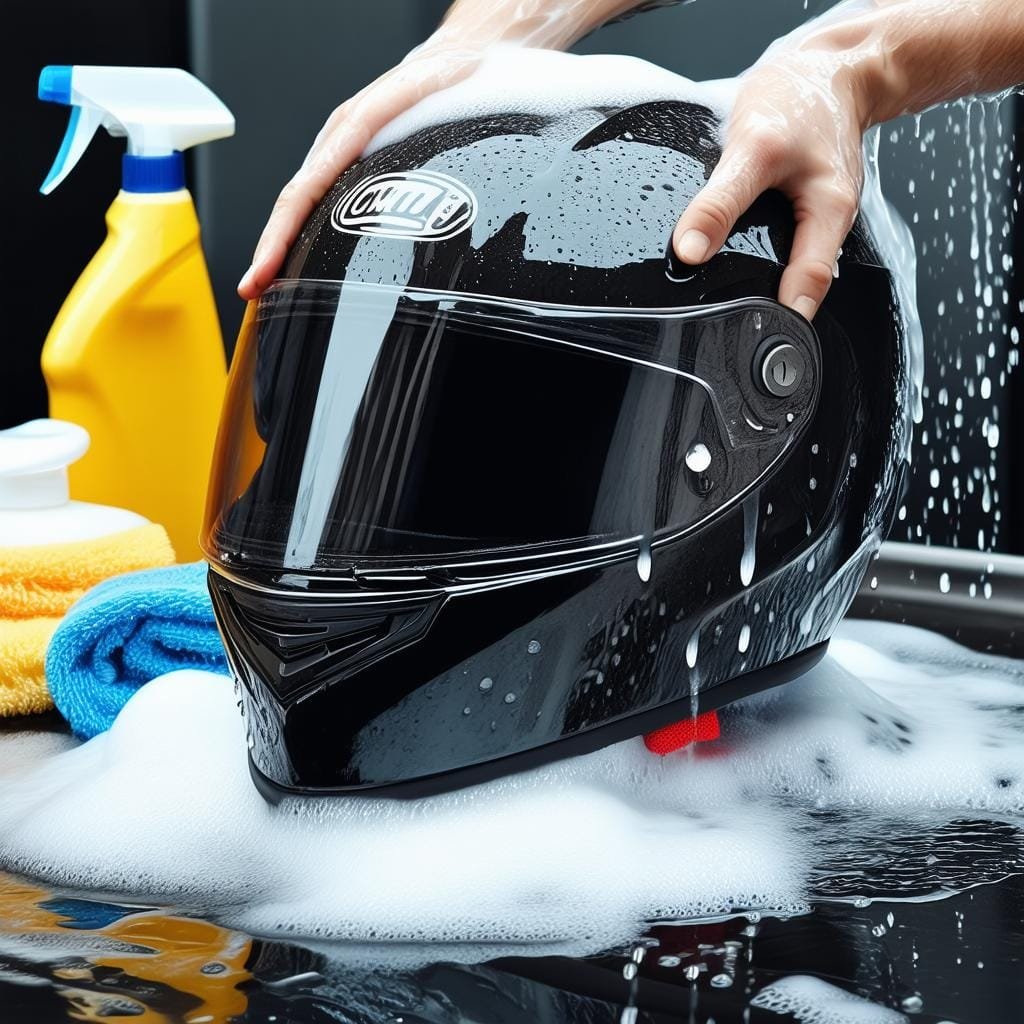Como Lavar Capacete de Moto