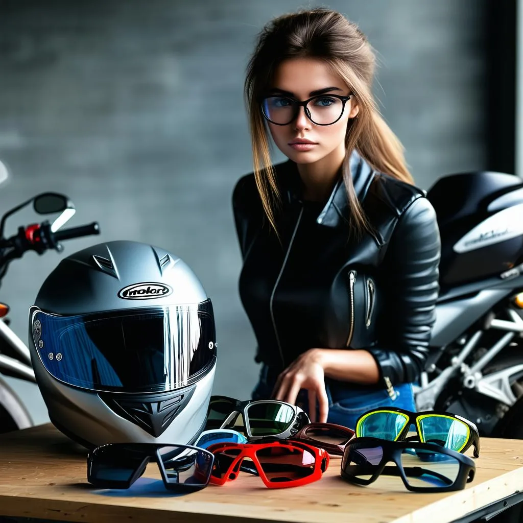 alternativas-seguras-para-oculos-de-grau-na-moto É permitido usar óculos de grau como óculos de proteção para Moto?