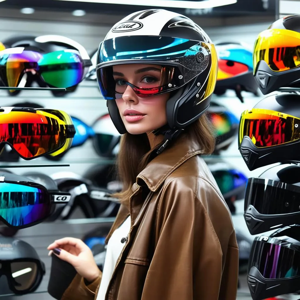 as-melhores-marcas-de-viseiras-coloridas Viseiras de motocicleta coloridas são legais? O guia completo