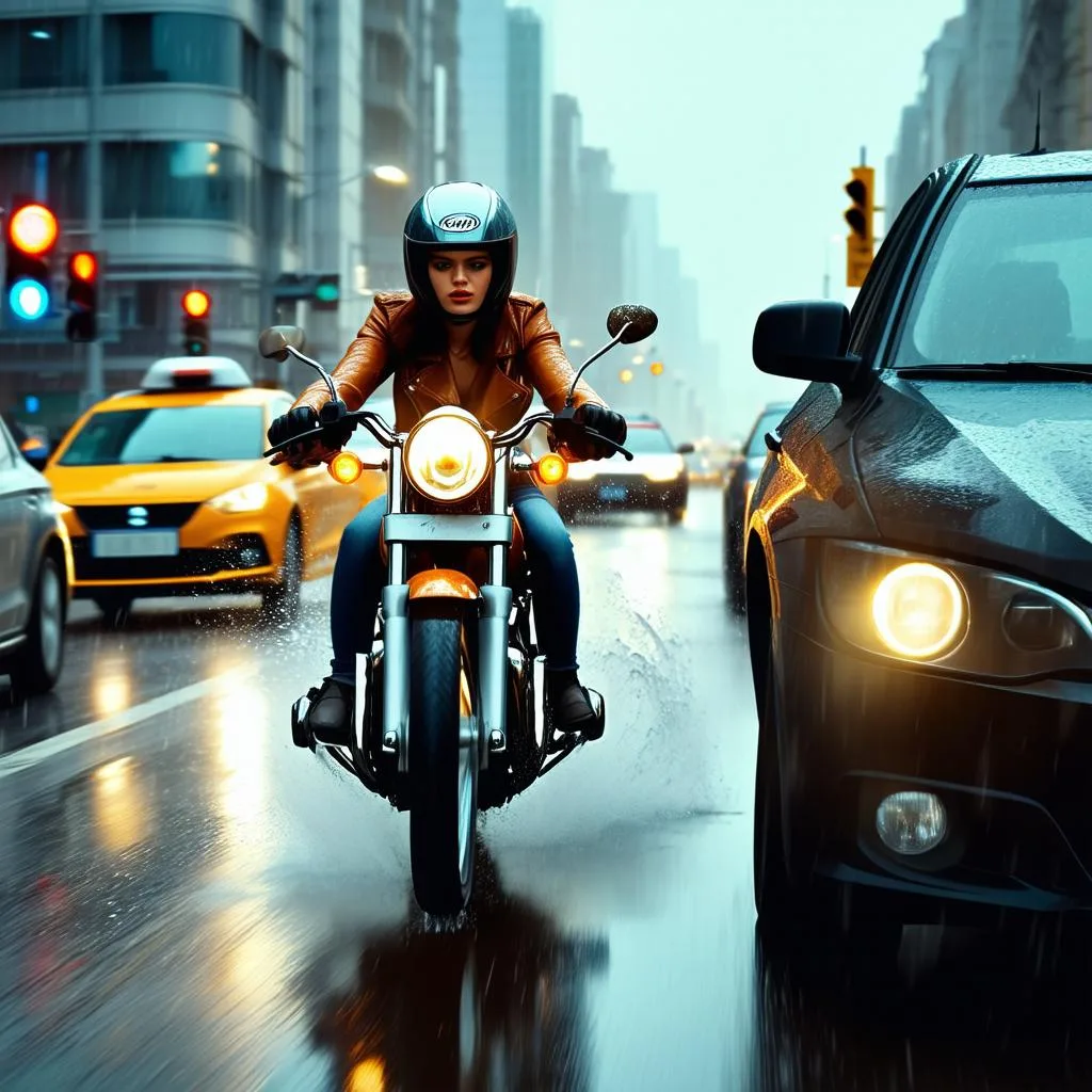 colisoes-com-outros-veiculos-pontos-cegos-e-manobras-arriscadas Causas de acidentes de motocicleta
