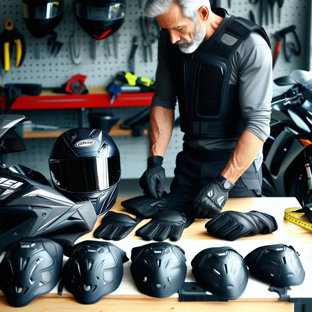 como-escolher-o-tamanho-ideal-de-colete-e-protetor Coletes e Protetores para Motociclista