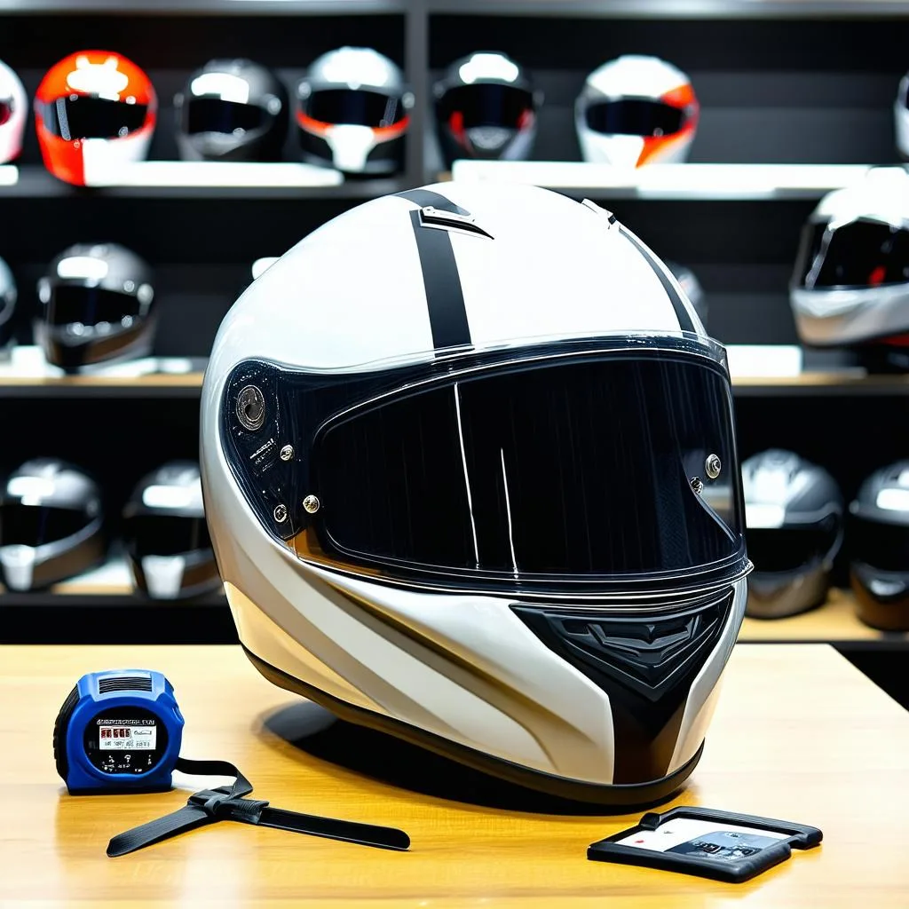 como-escolher-o-tamanho-ideal O que é Capacete Escamoteado