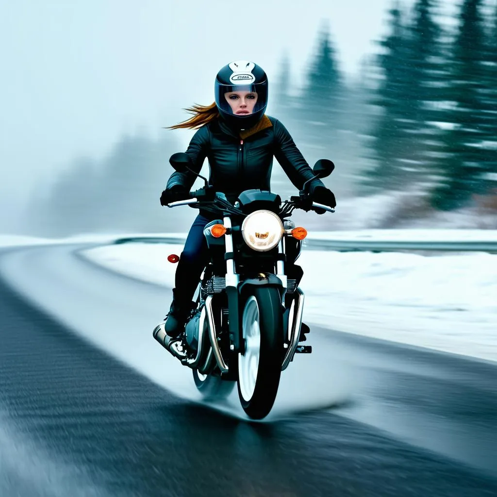 Como o frio pode atrapalhar a pilotagem da moto