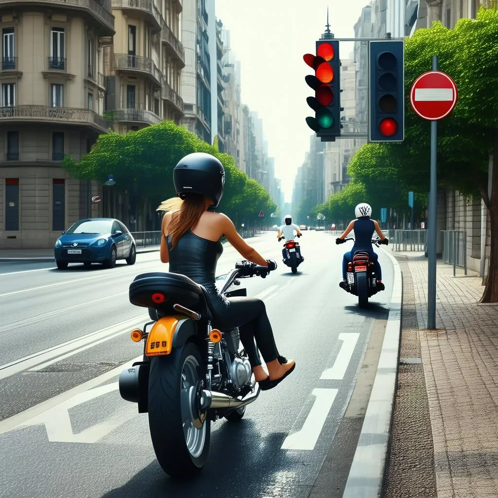 Infrações de trânsito mais comuns em motos