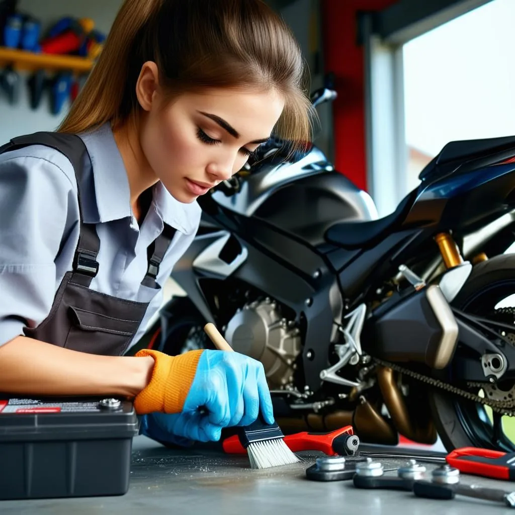 limpeza-e-cuidados-com-os-terminais-da-bateria Como Fazer manutenção de Bateria de Moto