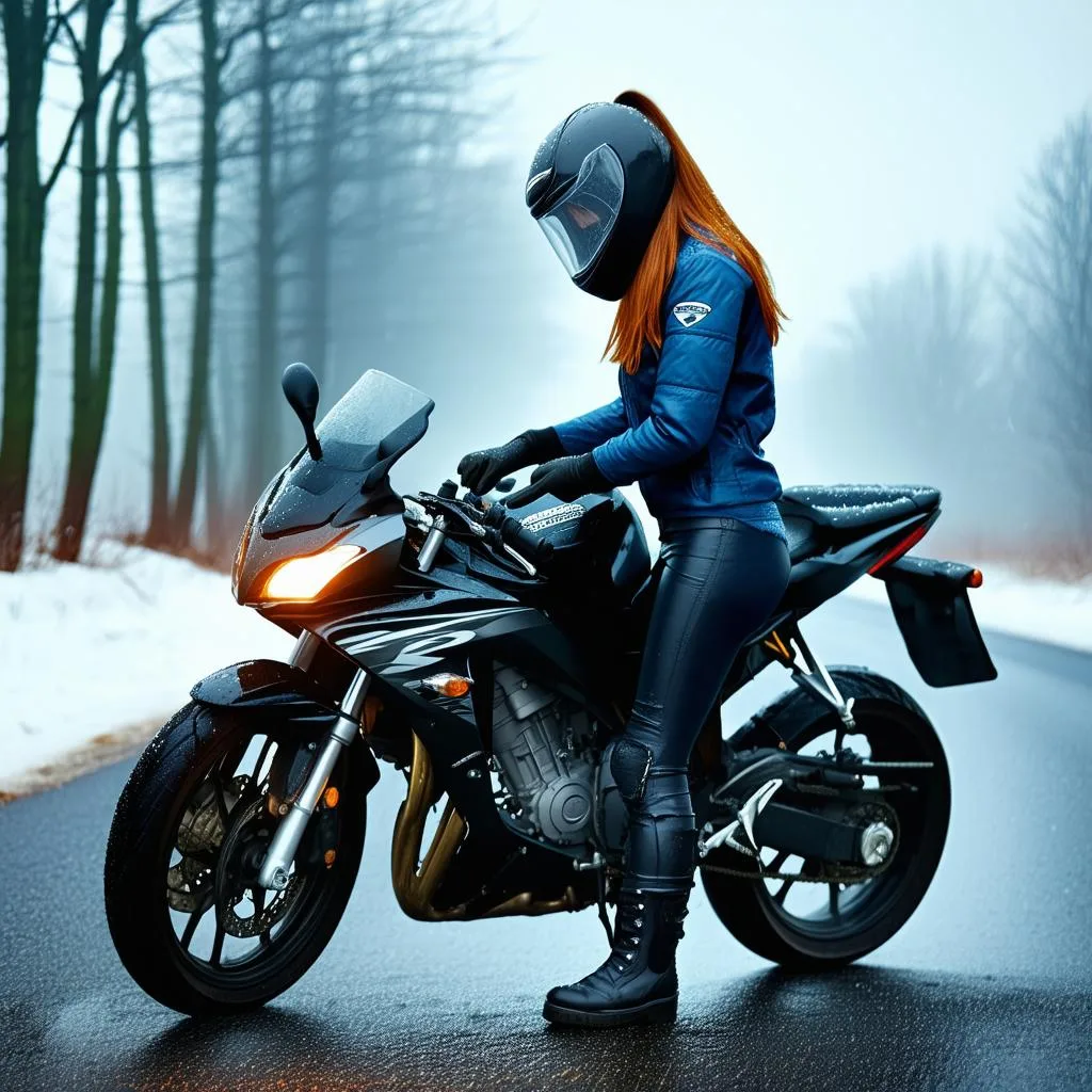 manutencao-da-moto-em-dias-frios Como o frio pode atrapalhar a pilotagem da moto