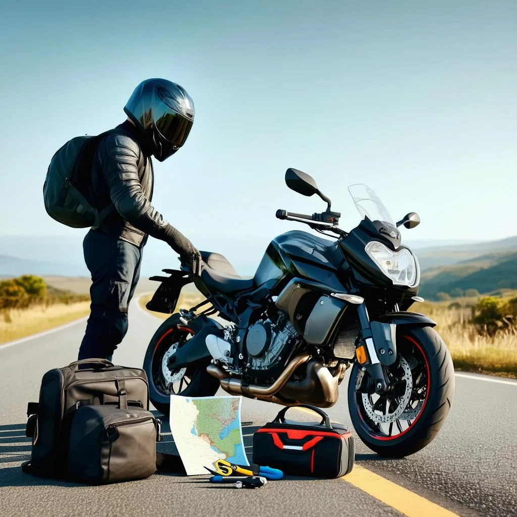 manutencao-da-motocicleta-para-viagens-longas Como Viajar de Moto com Segurança: 6 Dicas Para a Jornada!