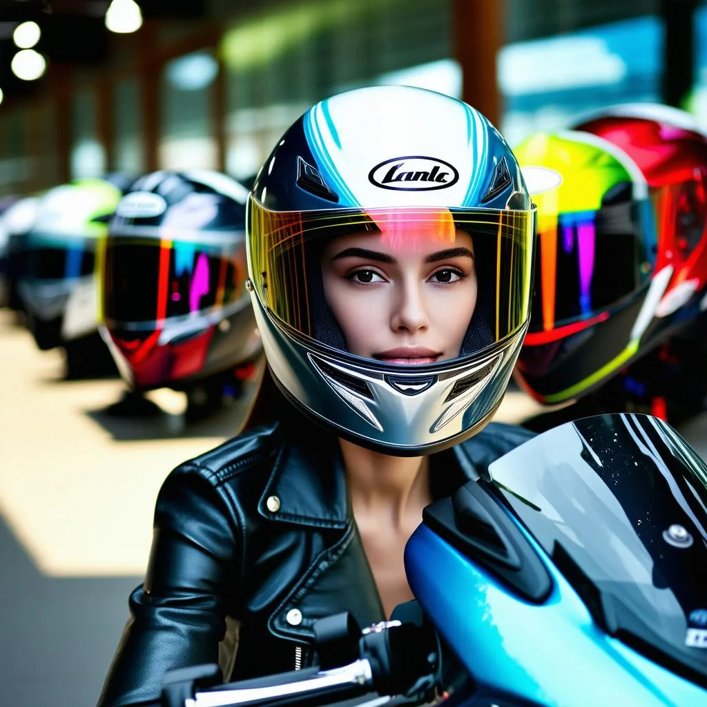tendencias-e-inovacoes-em-viseiras-para-motocicletas Viseiras de motocicleta coloridas são legais? O guia completo
