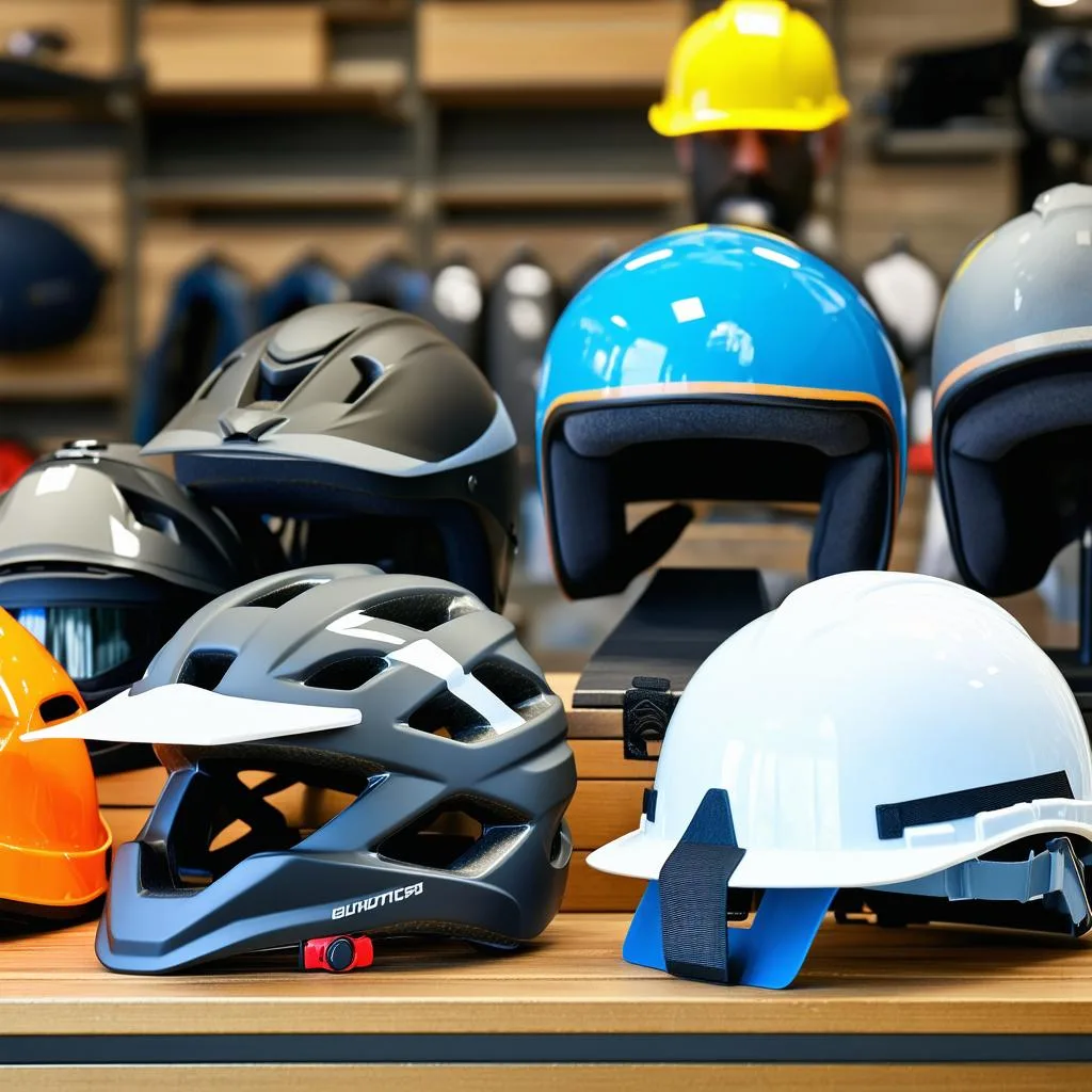 tipos-de-capacetes-e-suas-aplicacoes 7 Dicas Essenciais para Escolher um Capacete Confortável e Seguro