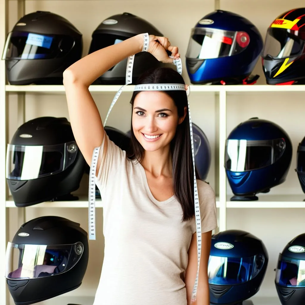 como-medir-a-circunferencia-da-sua-cabeca Guia Definitivo: Tamanhos de Capacete para Motociclista - Encontre o Ideal