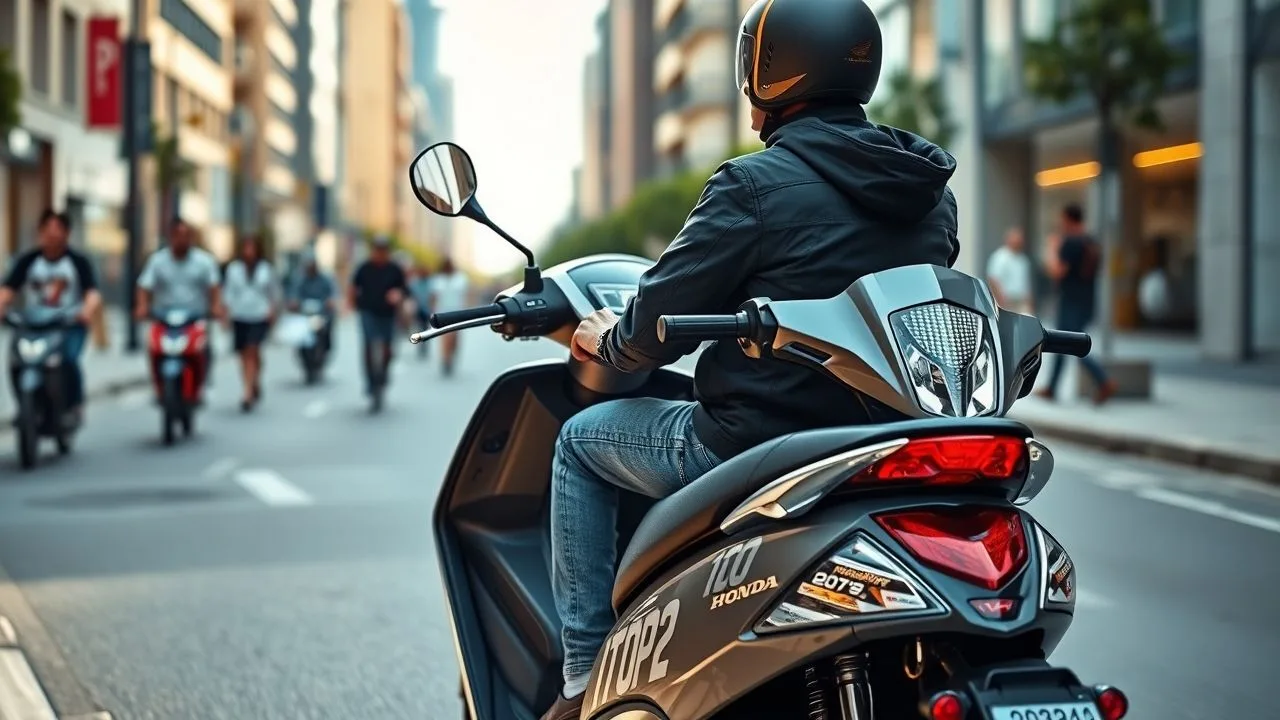 unnamed-file-90 Honda Pop 110i: Economia e Estilo em Duas Rodas